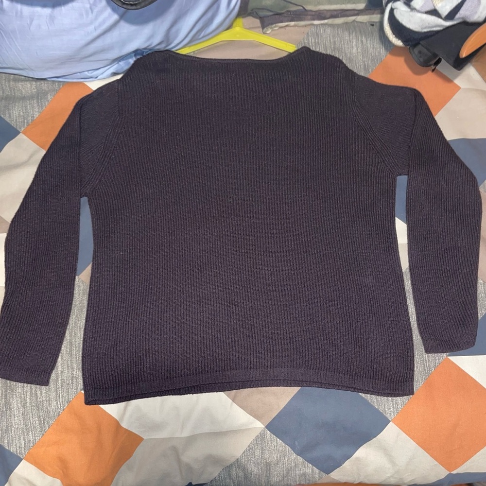 💜 Express Royal Purple Sweater Size Large - Picture 7 of 7